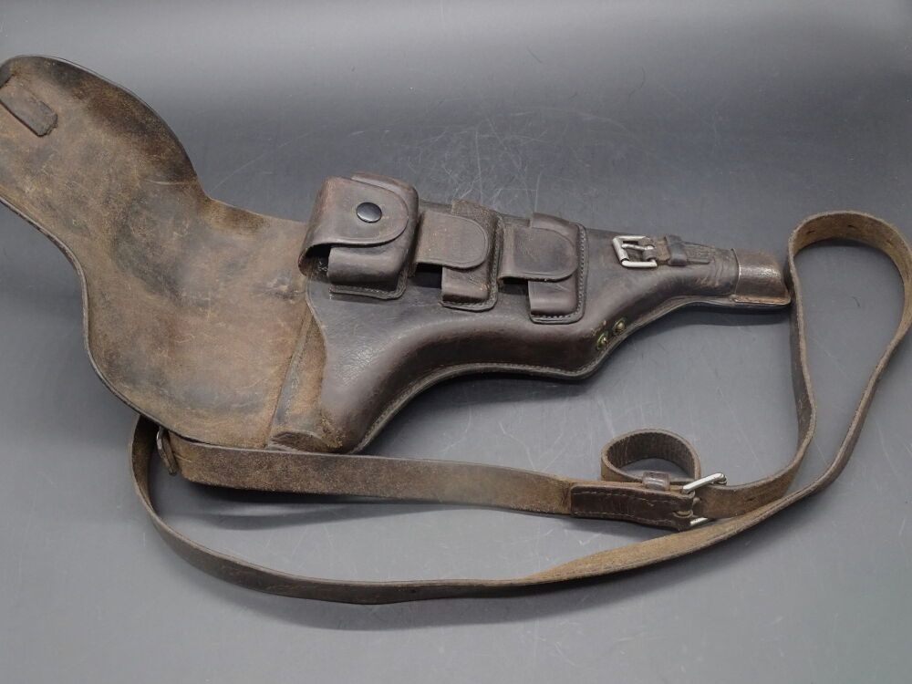 Bergmann Haerens Rüstkammer Pieper 1910 / 21 calibro 9mm Bergmann Bergmann incluso fondina originale