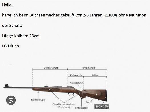 Selbstl.büchse BAR Longtrac .30-06 Spring. + Optik + Munition