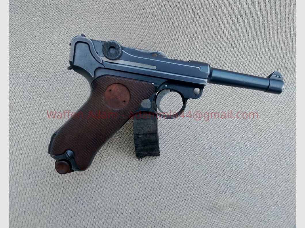 DWM Waffenwerke Berlin M23 Finn Kontrakt Luger