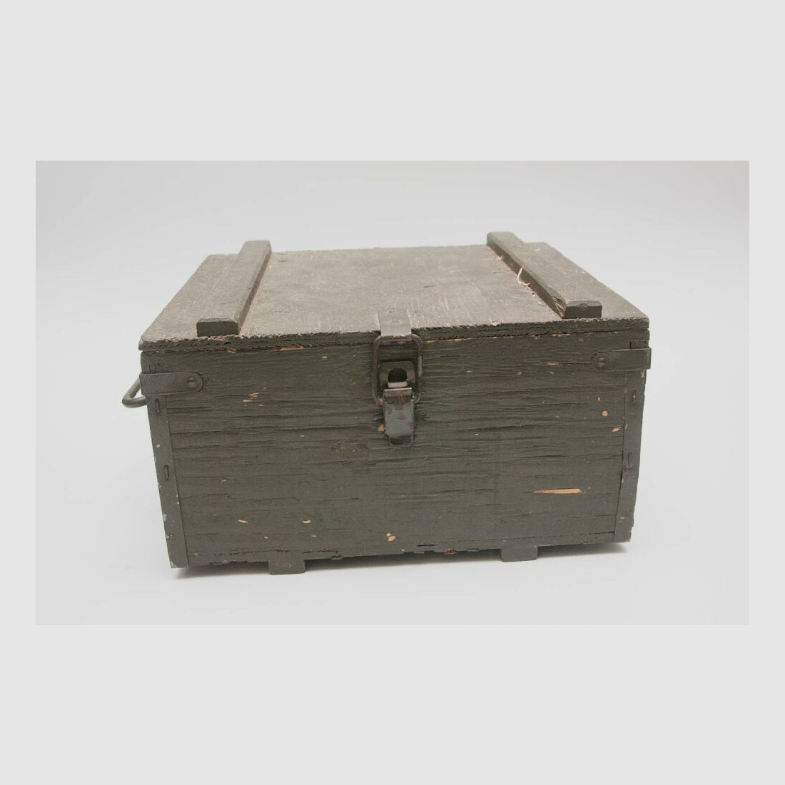 Coffre à munitions en bois décoration collectionneur