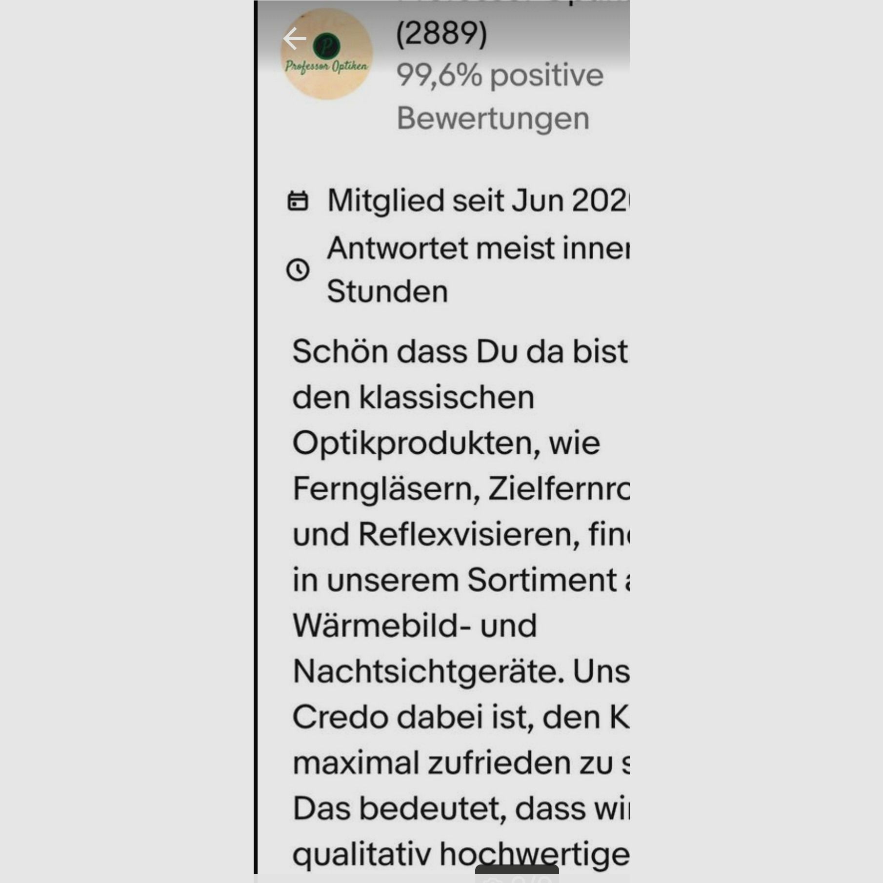 Professor Optiken das Watzmann in 8x56 HD V2.0 