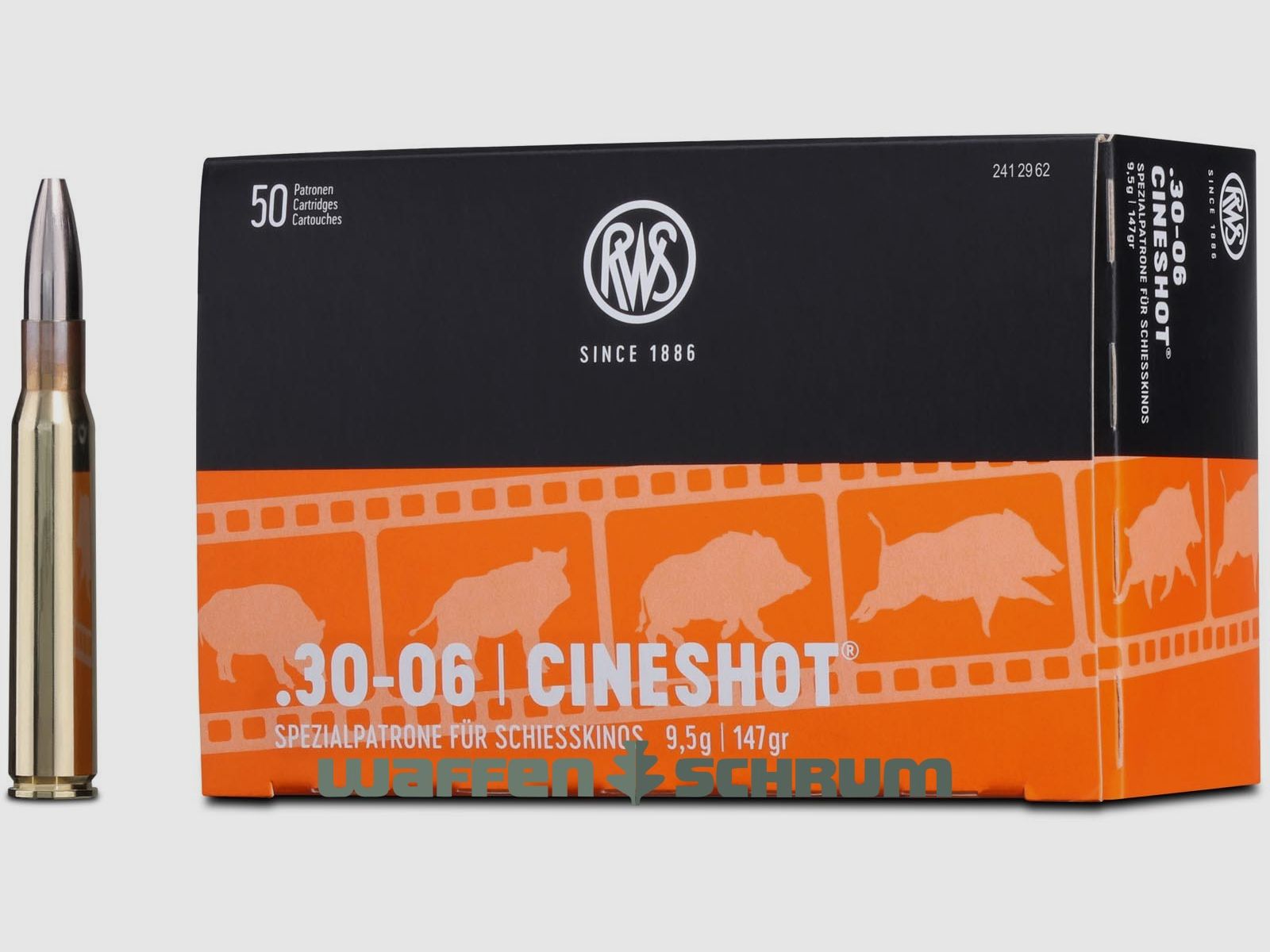 RWS .30-06Spring Cineshot 9,5g - 147gr 30er Pck.