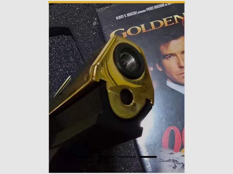 Walther P99 Gold Sonderedition James Bond PTB 637