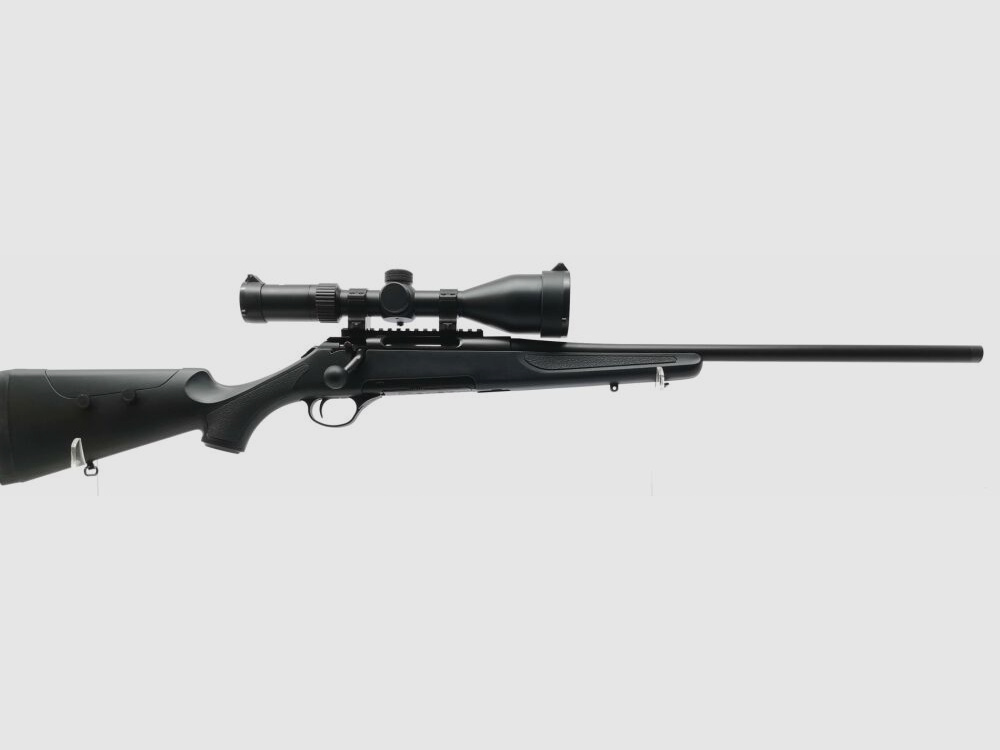 Haenel Jäger 10 Varmint with AKAH scope & muzzle thread
