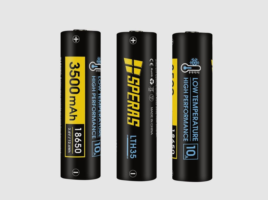 Batteria Speras LTH35 10A 3500 mAh a bassa temperatura