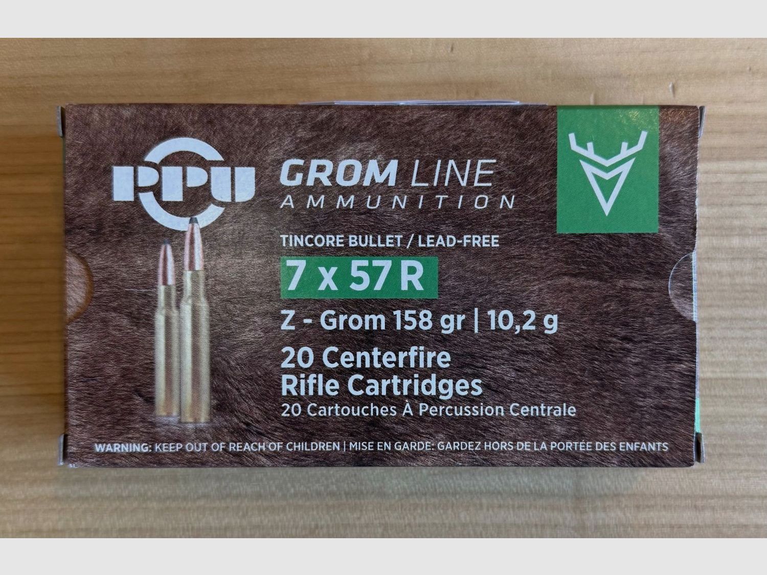 PPU Grom Line - bez ołowiu - kal. 7x57R - 10,2g - 158gr