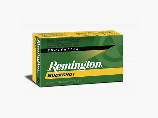 BOX OF 5 REMINGTON BUCKSHOT CARTRIDGES CALIBER 20 - 19.8 G - BJ - 20 GRAINS