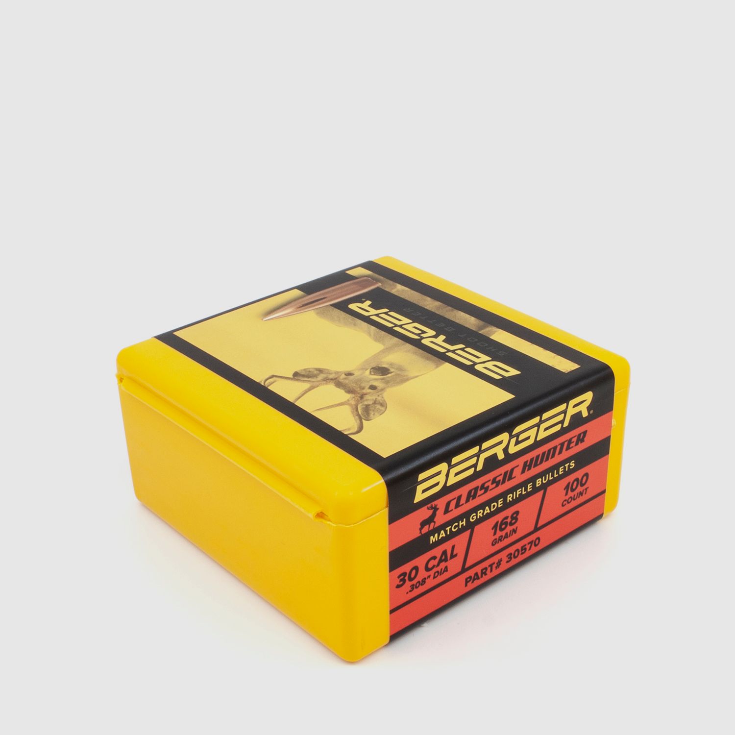 Proiettile Berger .30 Classic Hunter 168GR 100 Pezzi