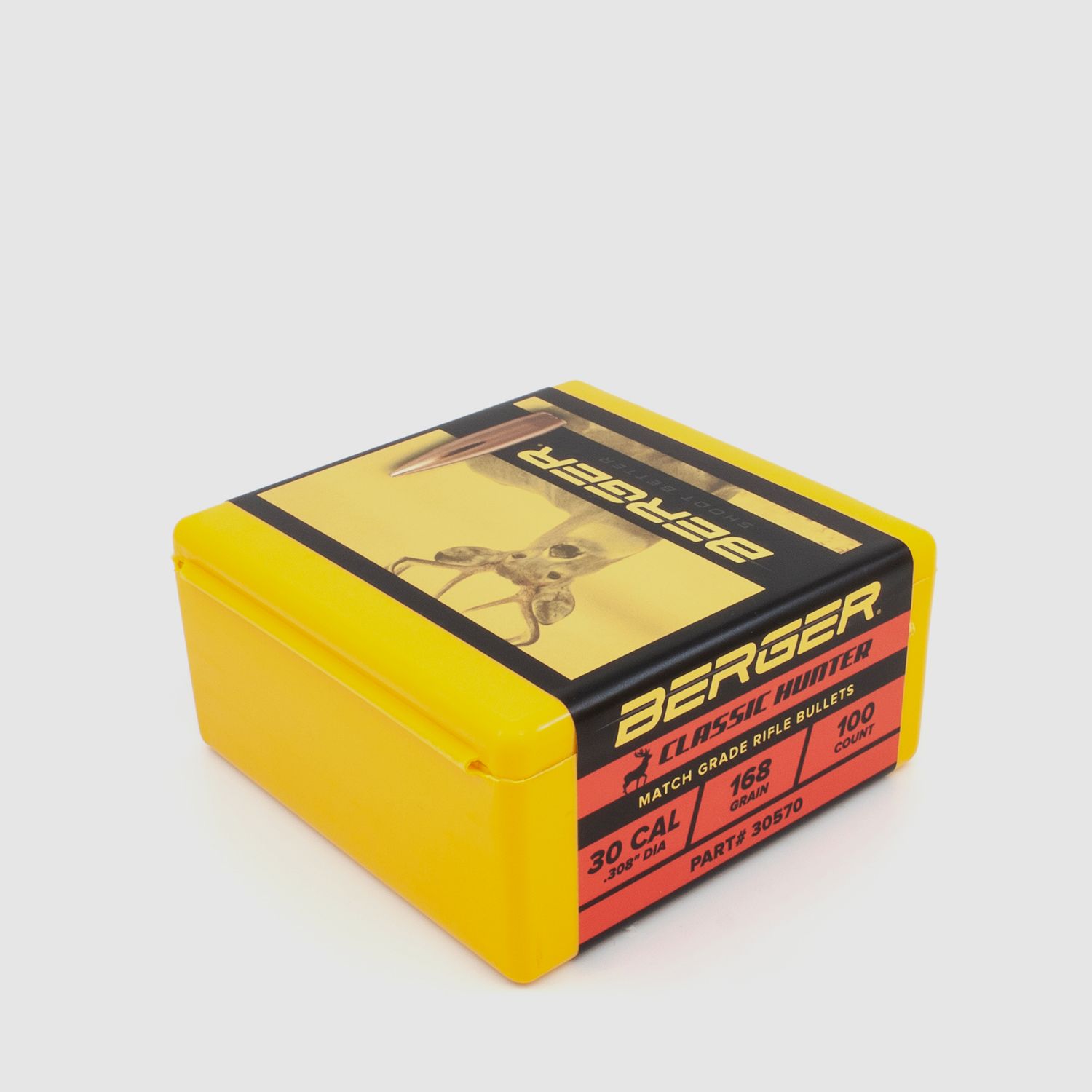 Proiettile Berger .30 Classic Hunter 168GR 100 Pezzi