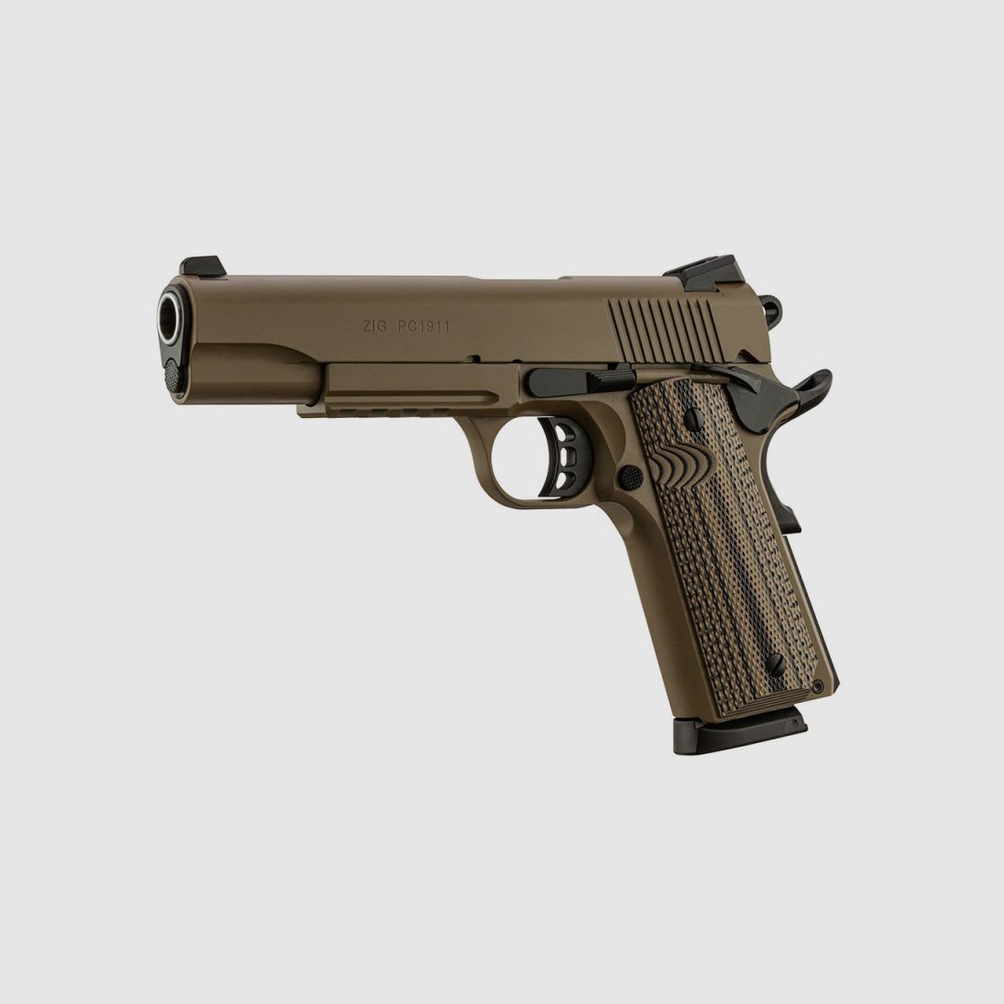 PISTOLE TISAS ZIG PC 1911 FDE 45ACP 5", Bild 2 von 2