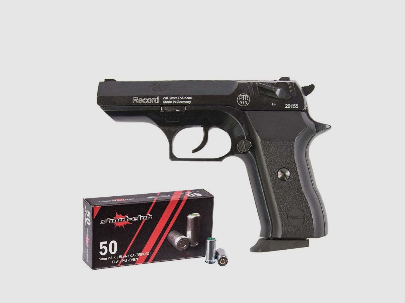 Record	 COP Schreckschusspistole 9mm + Platzpatronen