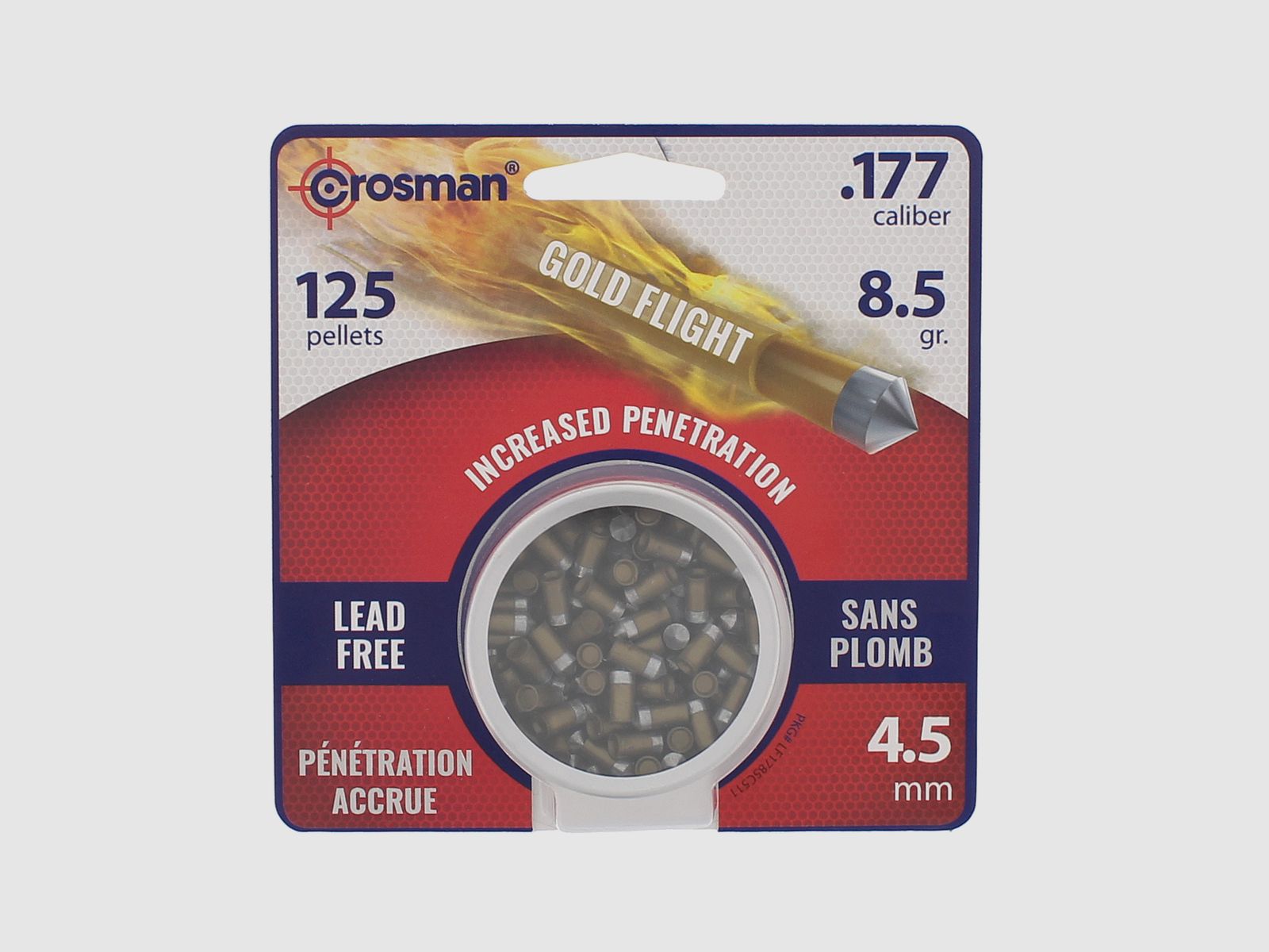 Crosman Stahlspitzkugeln Gold Flight