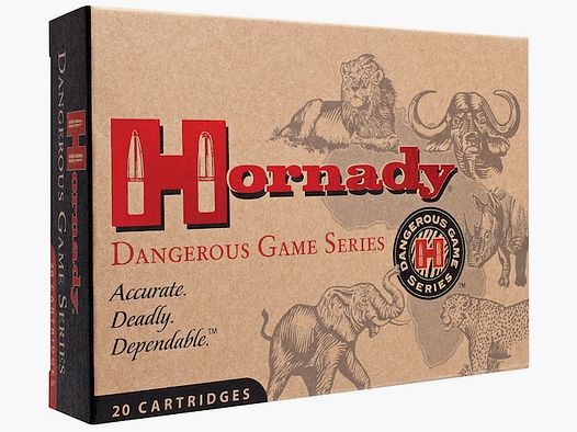 Hornady Dangerous Game Serie 9,3x74 R 286GR InterLock JSP 20 Patronen