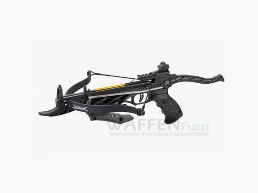 Pistolenarmbrust Alligator 80 lbs mit Spannmechanismus I Black