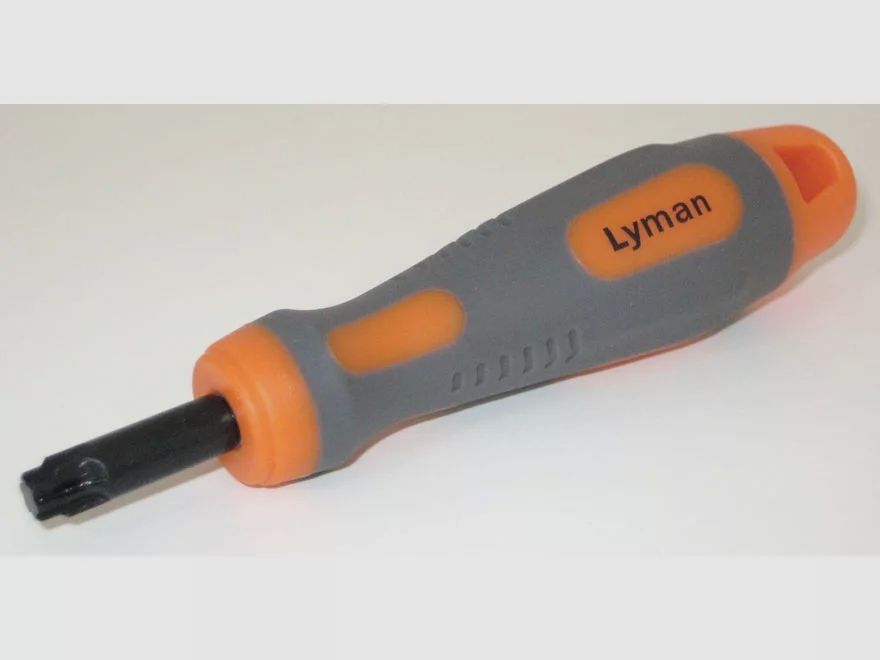 Lyman Primer Pocket Reamer large / Military Deburring Tool with Handle