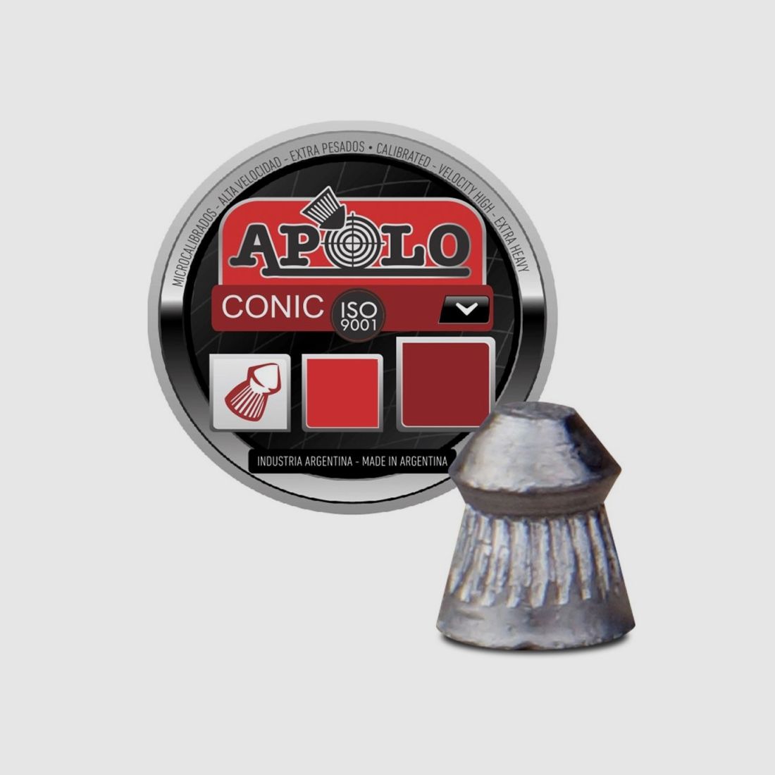 Diabolo APOLO Conic 4,5 mm (.177), Bild 2 von 6