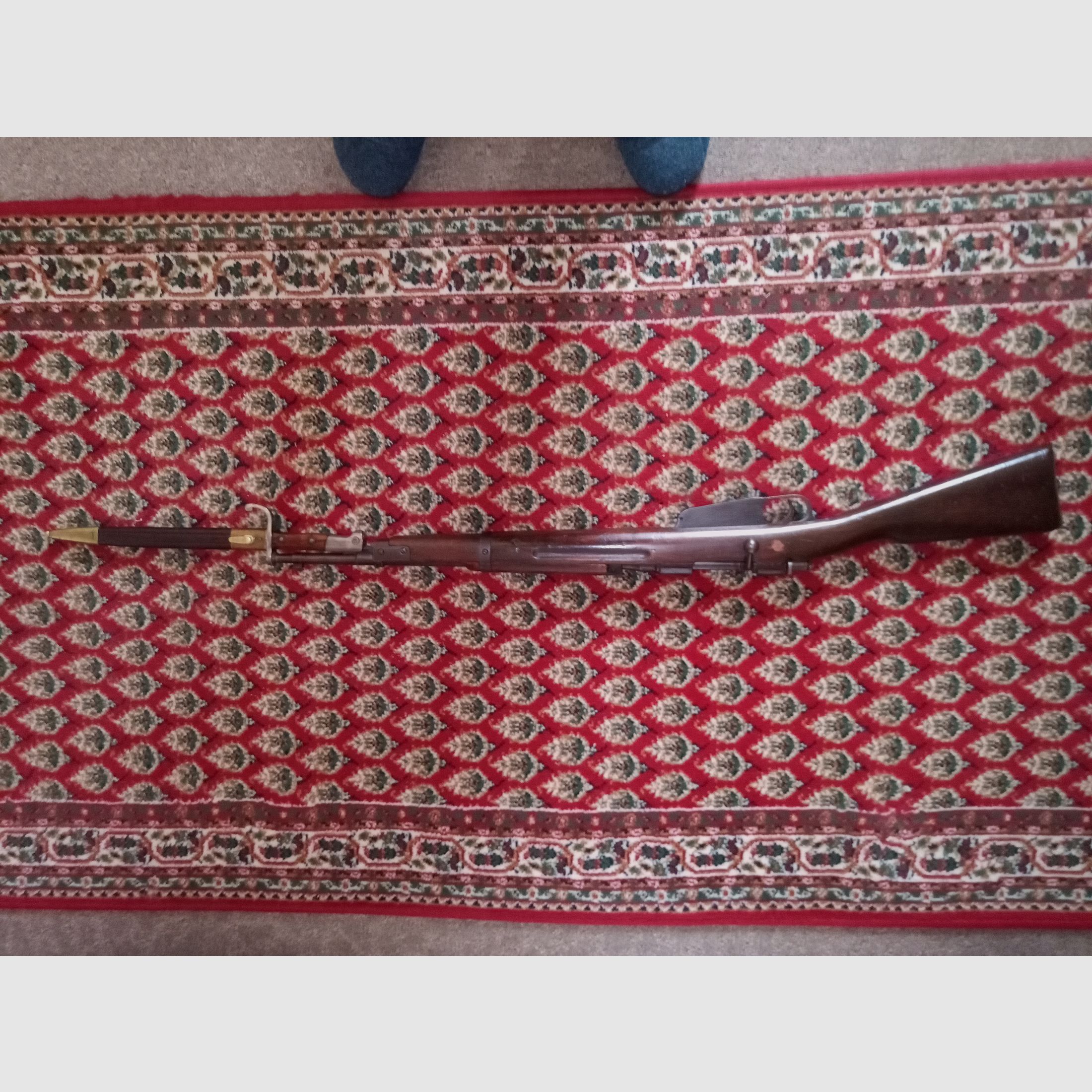 Karabiner Carcanos z 1941 roku XIX. Dziedzictwo. Kompletny. Z plombą.