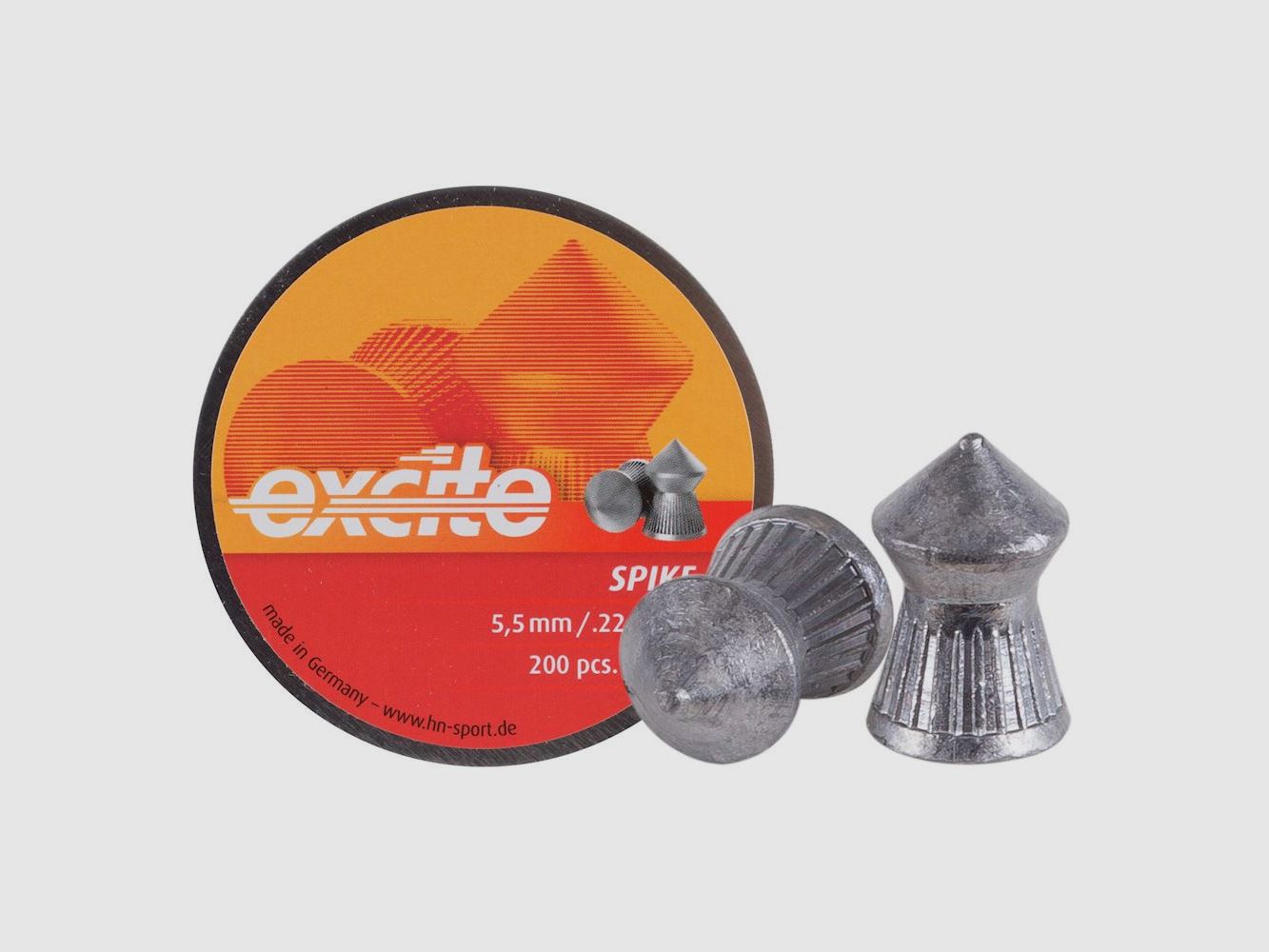 H&N EXCITE SPIKE KOGELS Kal. 5,5 200st.