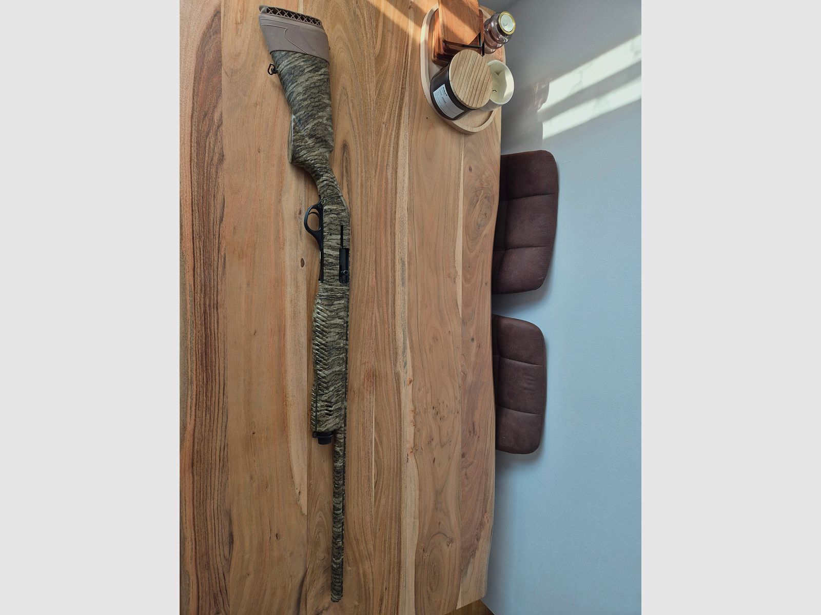 Hatsan Escort H112 Camo Kal. 12/76 Zelfladende shotgun