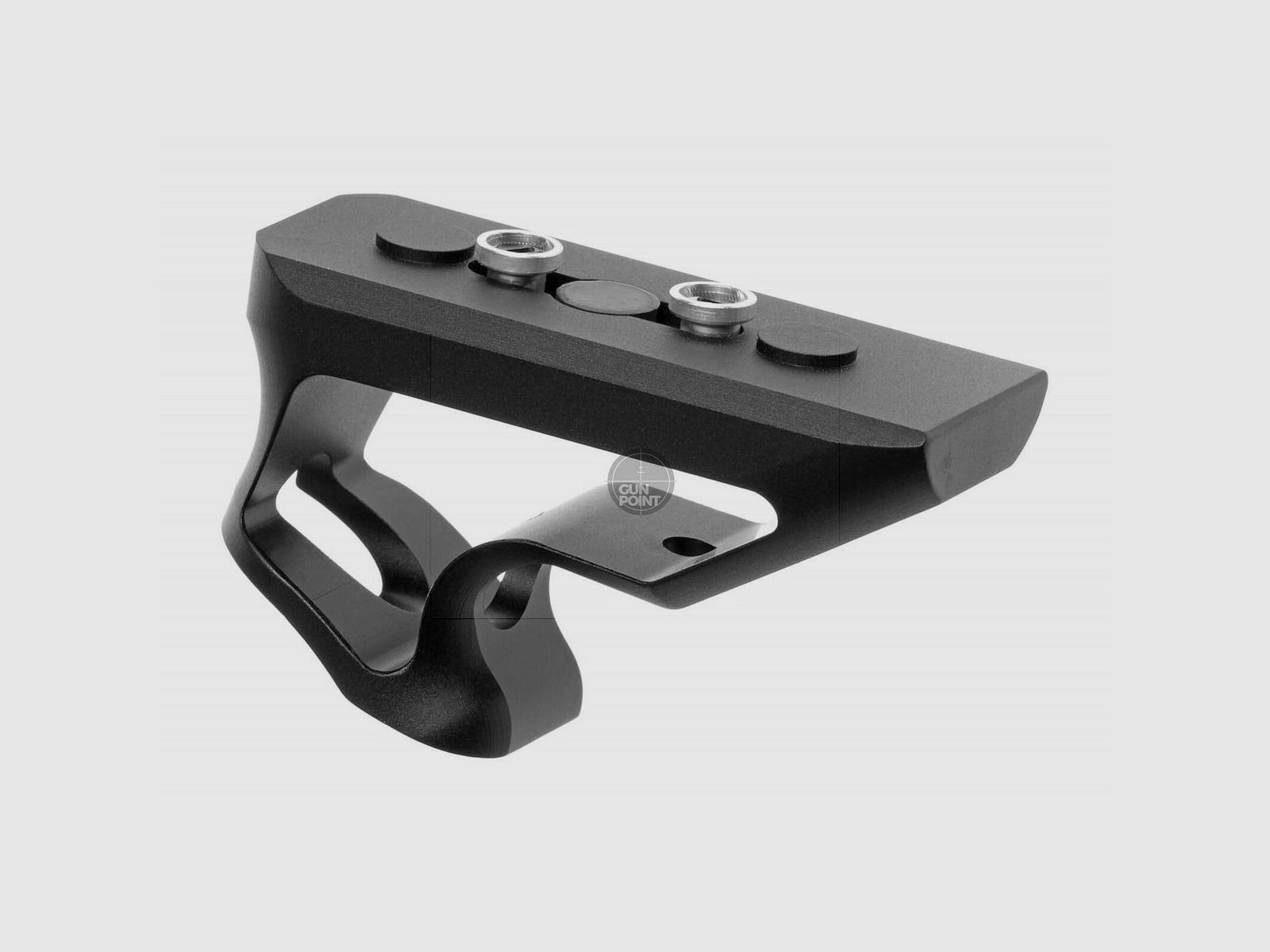 Metal CNC Short Angled Grip for Keymod-Schwarz
