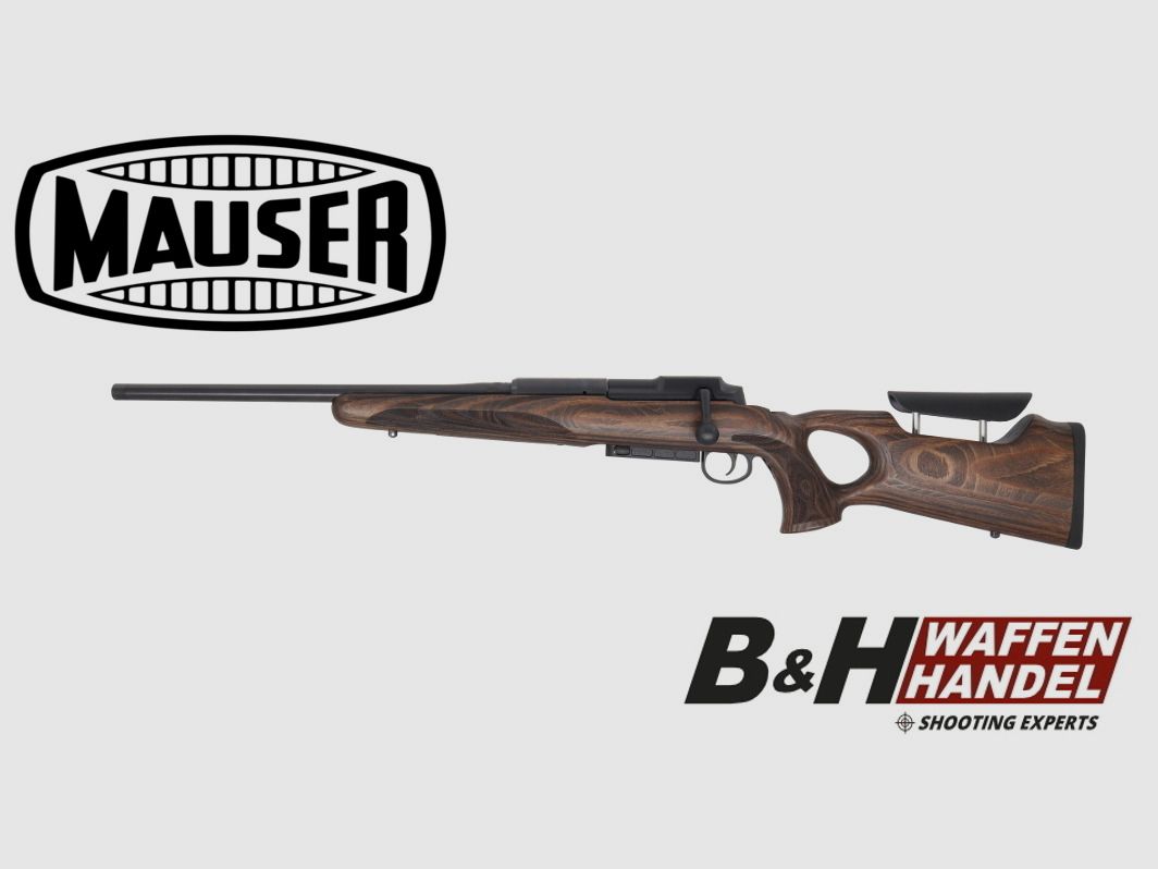 Mauser 25 Max Lochschaft LEWY Karabinek z prostym ruchem bolta