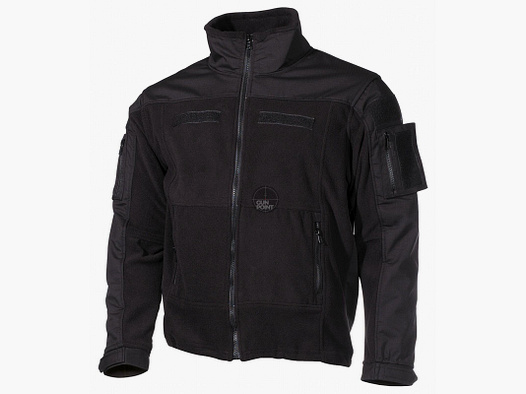 Fleece-Jacke, Combat",schwarz - Gre: XXL"