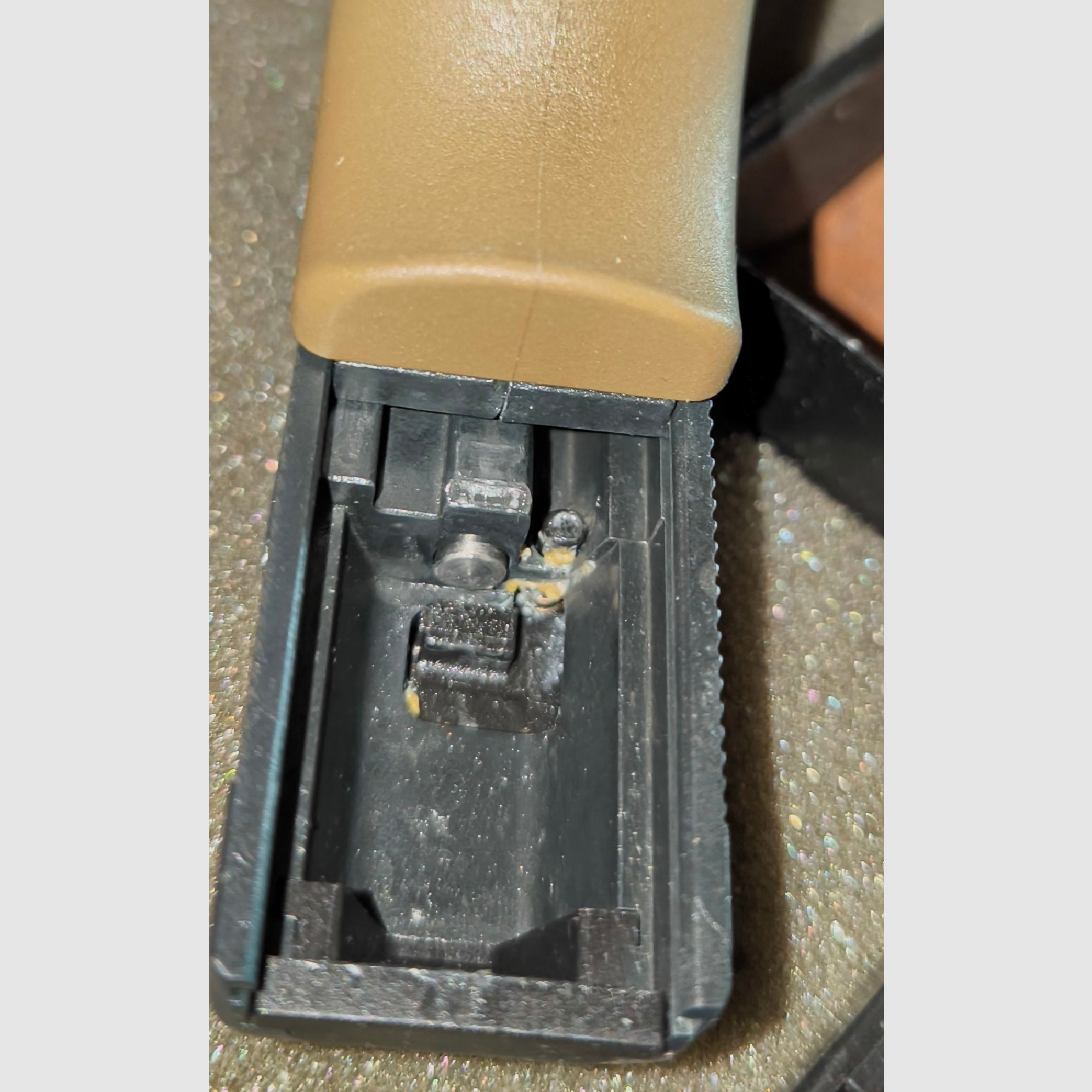 ⚠️ Attention collectionneurs et fans de Walther, Walther P99-COMMANDO - Marron foncé, Calibre 9mmPAK, Tiré une seule fois pour essai, Comme neuf !!