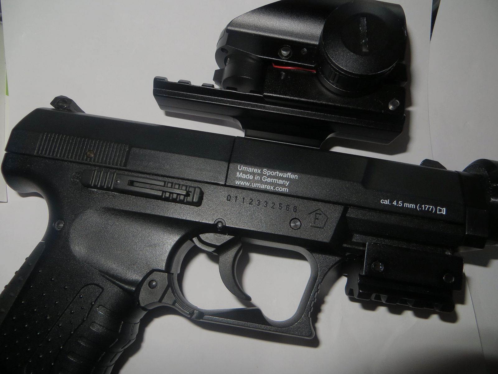 Walther CPSPORT (Baugleich Nighthawk) Mit RedDot und Moderator  (Däpferatrappe)