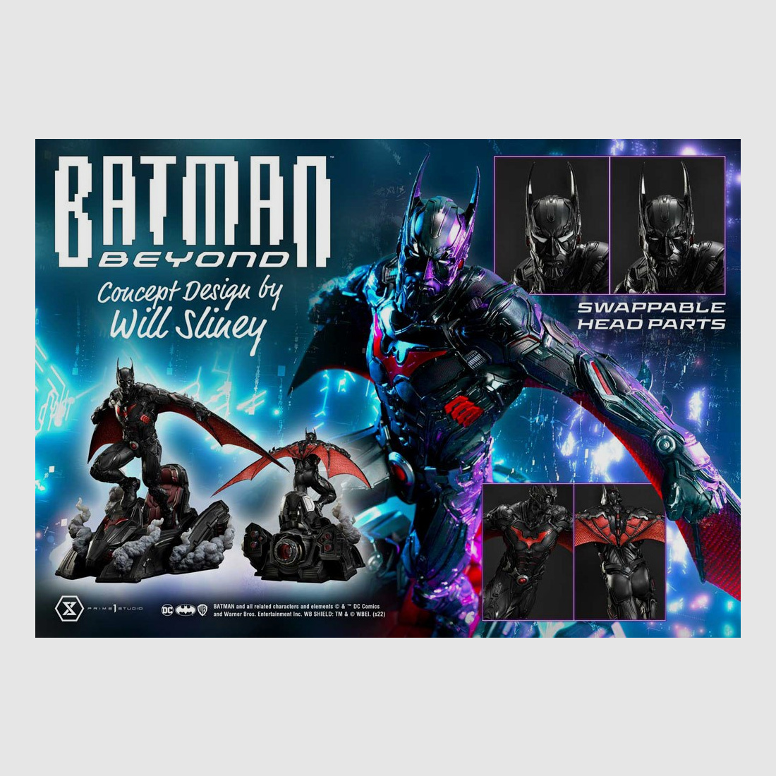 DC Comics Museum Masterline Statue 1/3 Batman Beyond (Concept Design by Will Sliney) Bonus Version 72 cm | 42984