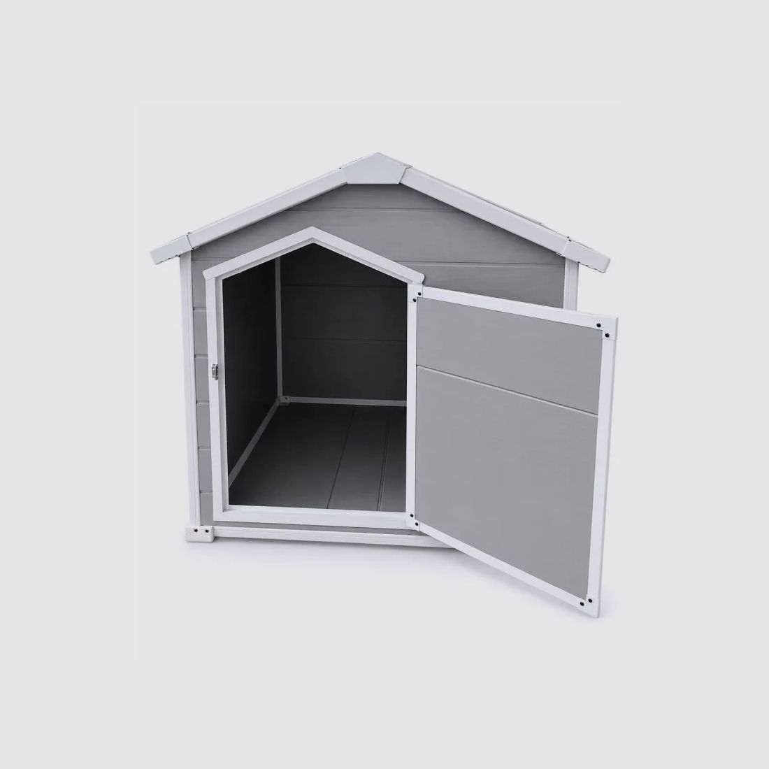 Nido per cane in polipropilene con porta 120 × 115 × 120 cm, immagine 4 di 11