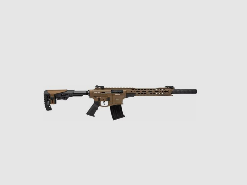 DERYA Arms Selbstladeflinte (Magazin) Mod. MK-12 AS-102 Burnt Bronze 12/76  LL 50cm  3 Magazine