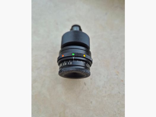 Iris regolabile Gehmann con filtri colorati e diottria