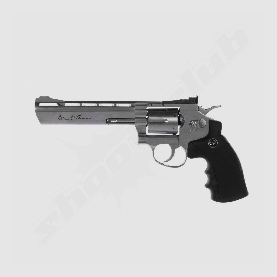Dan Wesson 6 calowy rewolwer CO2 4,5 mm zestaw walizkowy