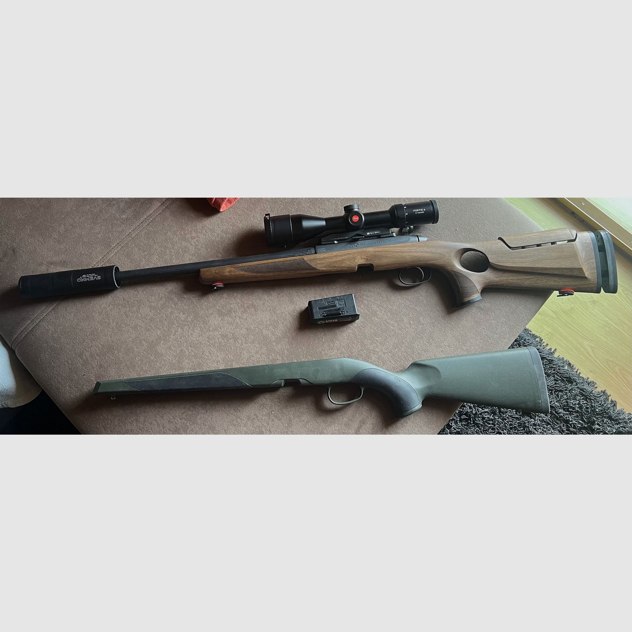 Steyr Mannlicher CL2  8x57 IS mit Leica Fortis 2-12x50i