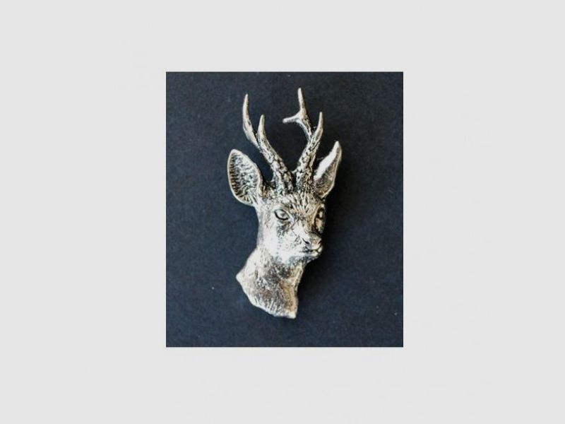 Pin de metal con cabeza de corzo 3 cm regalo
