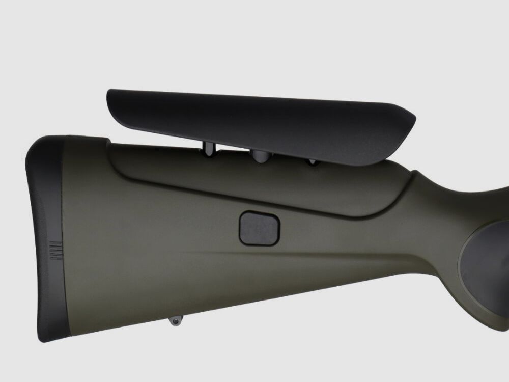 Haenel Jaeger NXT Composite Straight Pull Repeater with Stock Cheek Piece Adjustment