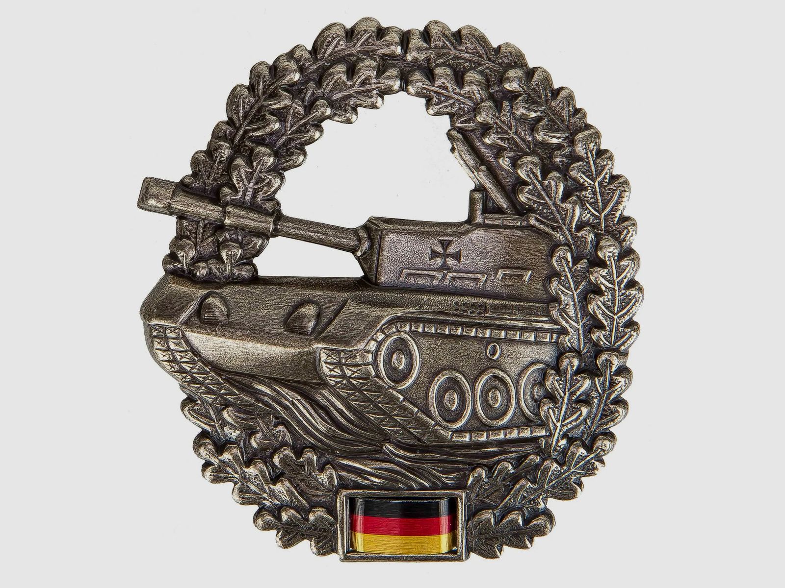 Fritzsch Abzeichen BW Barett Panzertruppe