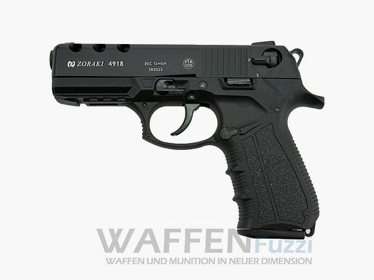 Zoraki 4918 Schreckschusspistole schwarz Kaliber 9mm P.A.K.