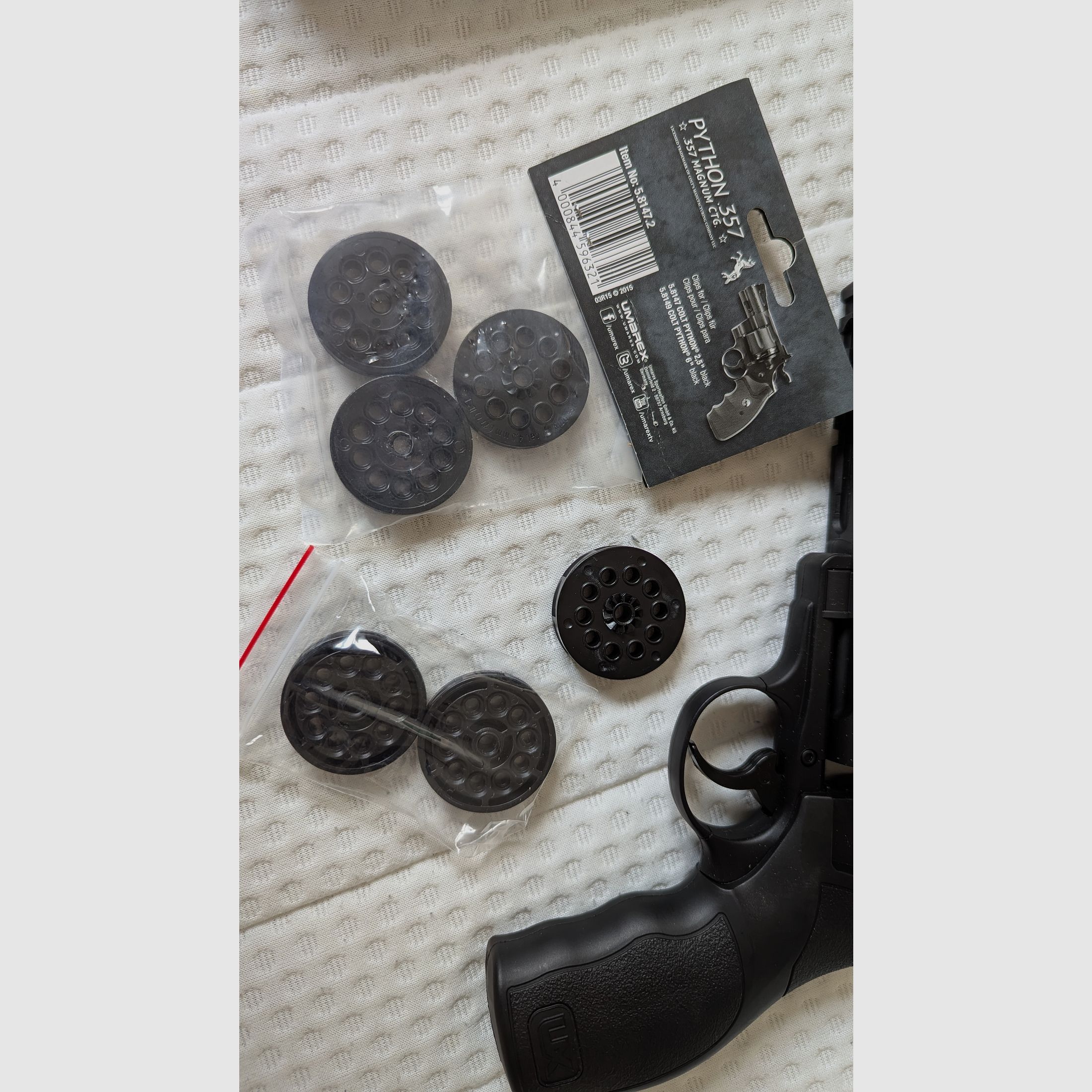 Umarex Tornado CO2 Revolver mit Zubehör 