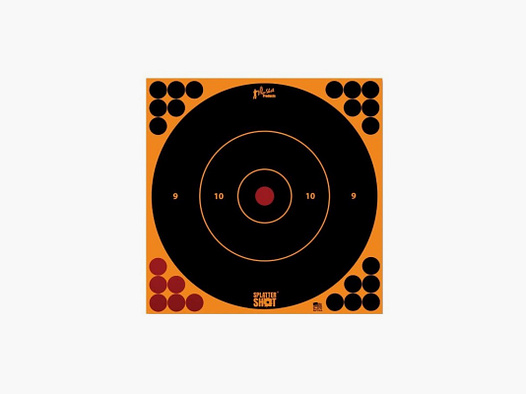 5 Bullseye oranje 30cm doelen