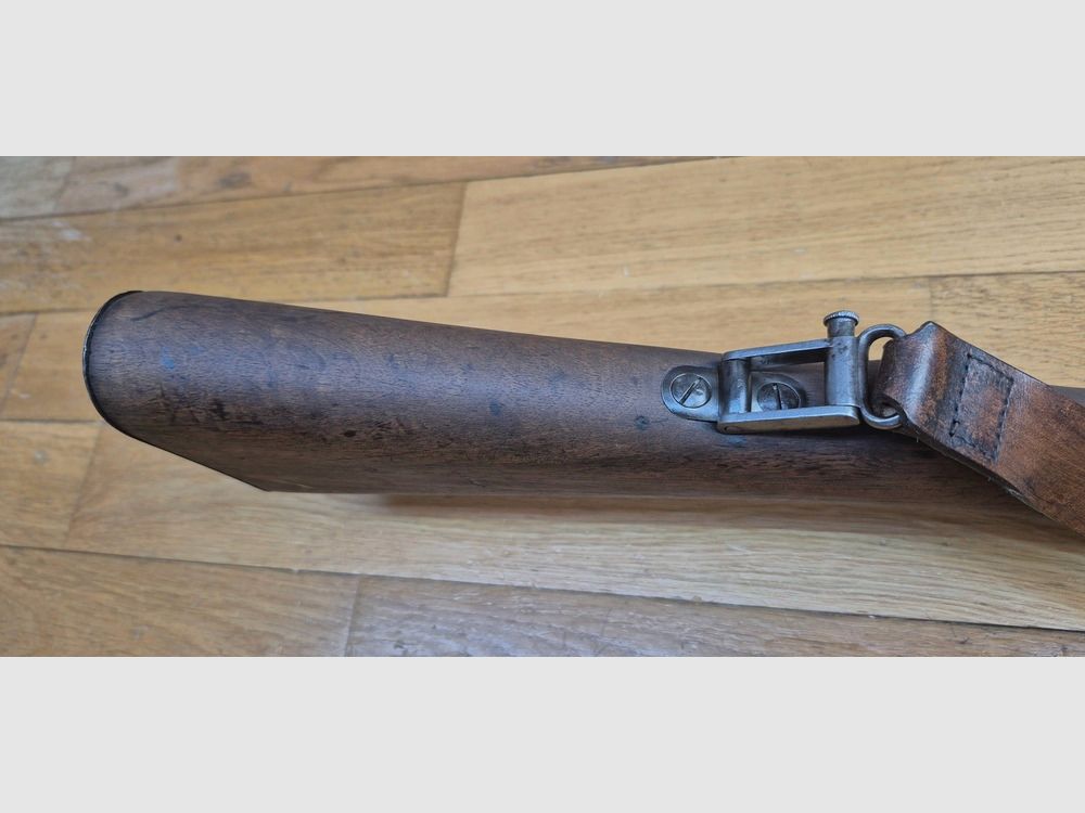 Prachtig geweer G98 – Geweer 1898 – Arsenal Spandau in 1900 – Origineel kaliber 8×57 IS – Volledig monomatrikuleerbaar behalve de conforme reinigingsstaaf – Originele bruine leren riem – Prestigieuze toewijzing aan de 1e Grenadier Kronprinz "1. R. 4. 150." – TBE+, afbeelding 11 van 31