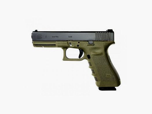 Glock 17 OD, olijf, ADJ