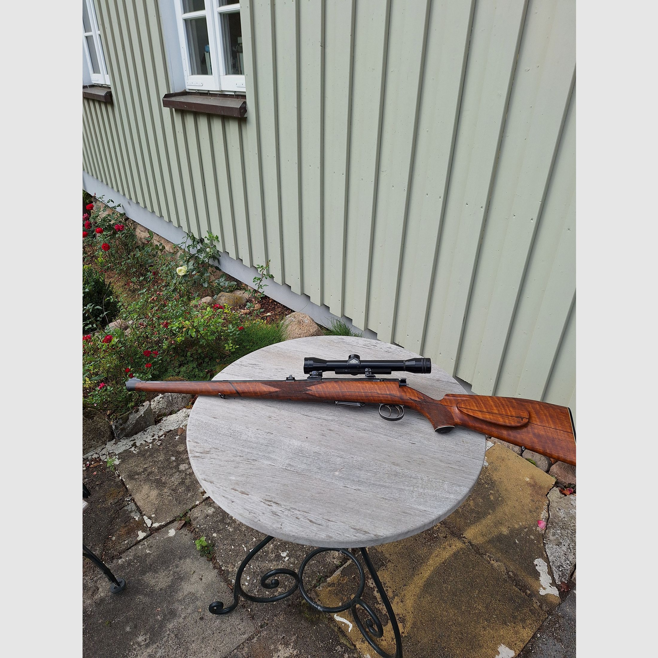 .22HORNET ANSCHÜTZ STUTZEN incl. Munition