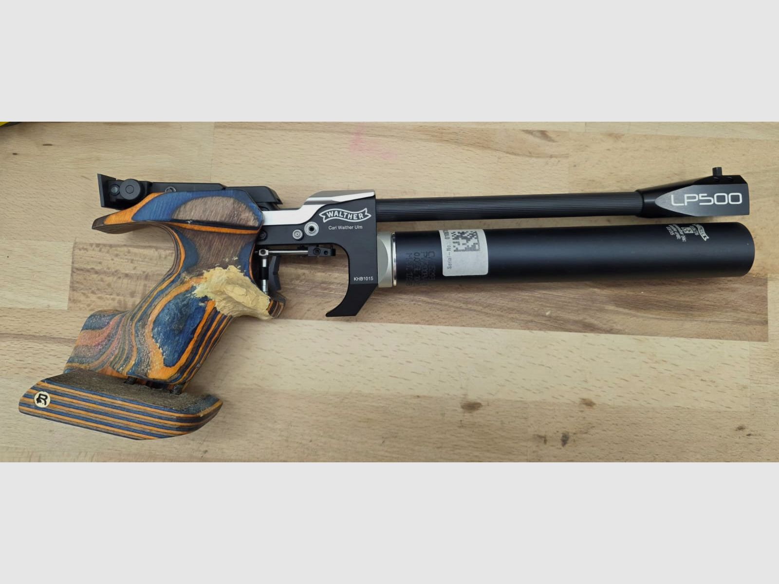 Luftpistole Walther LP 500 mit Rink Griff, Bild 1 von 7