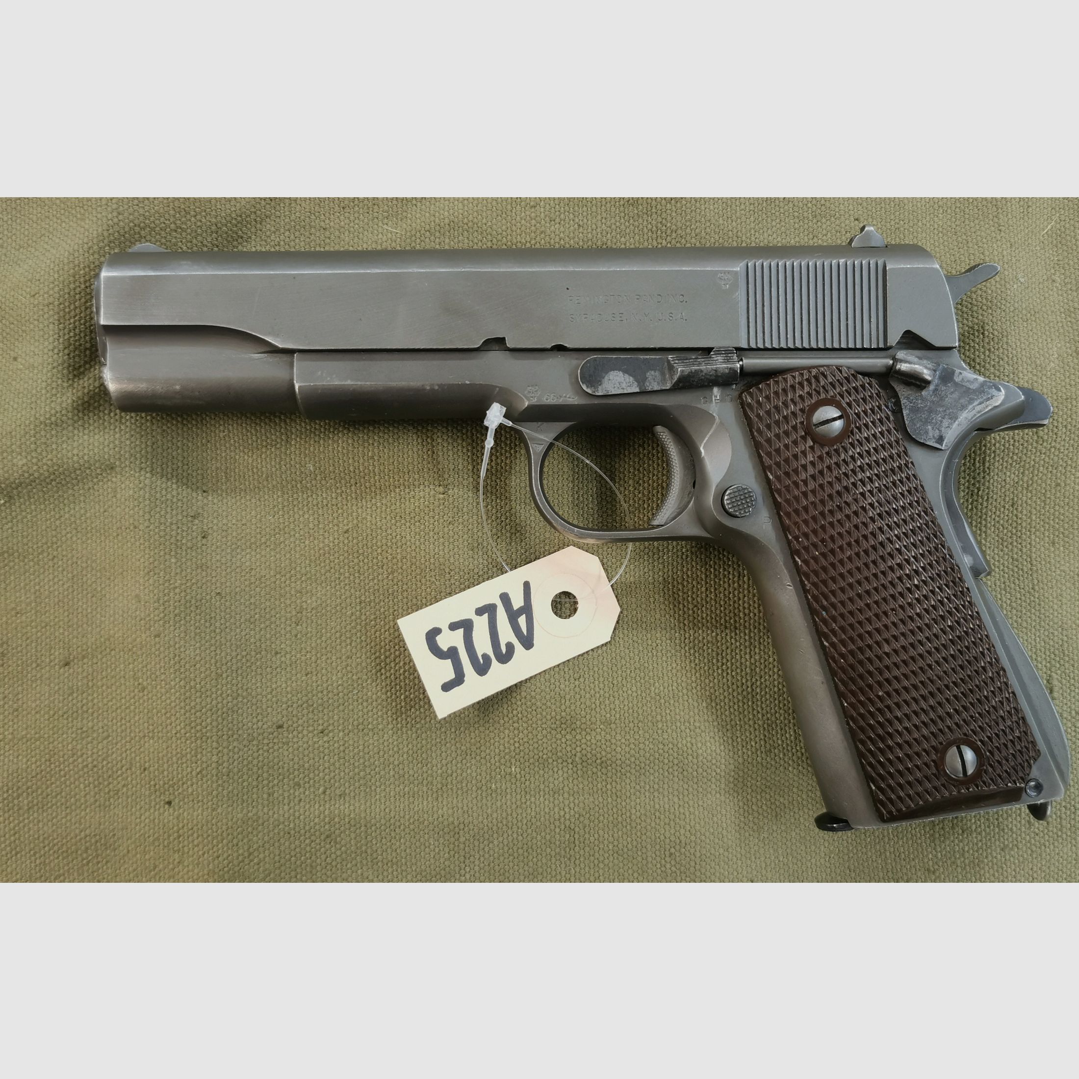 1911 A1 Remington Property of US Army .45Auto