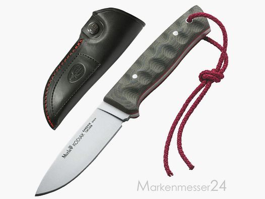 Muela Kodiak HH-Griff Canvas Micarta Sandvic Stahl 14C28N