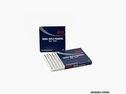 ZÜNDHÜTCHEN – CCI – SMALL RIFLE PRIMERS N.400