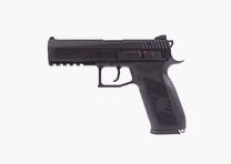 KJ Works CZ P-09 incl. Case Blk Airsoft CO2 GBB Pistola a partir de 18