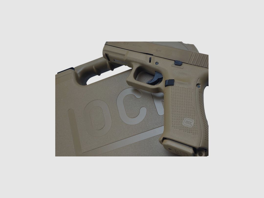 LIMITIERTE AUFLAGE - PISTOLE GLOCK 19X BRASILIANISCHE ARMY KAL.9X19 MIT STAHLVISIERUNG, Bild 19 von 20