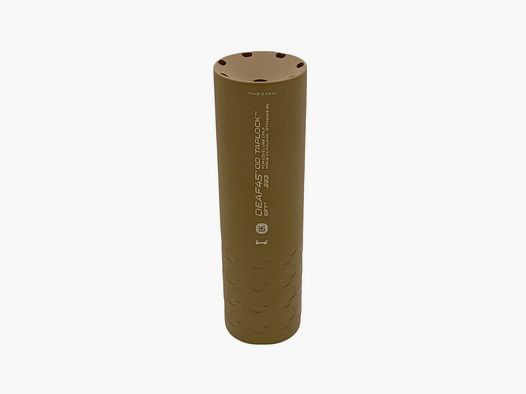 BK Precise - Moderator Deaf45 Taplock - Troy Coyote Tan - .223Rem